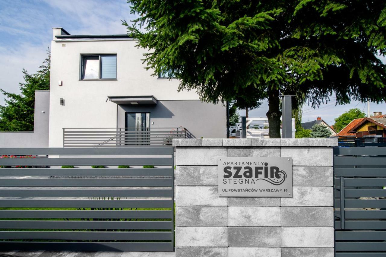 Apartamenty Szafir Stegna Стеґна Екстер'єр фото